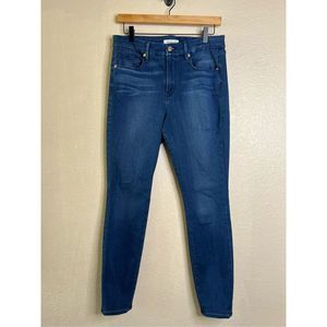 Good American Good Legs Jeans Women 12/31 High Rise Skinny Stretch Blue Denim